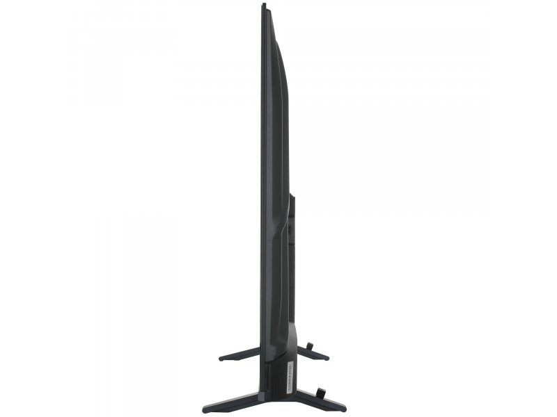 Toshiba 65M450RE 65 дюймов вид сбоку и снизу общая конструкция с подставкой