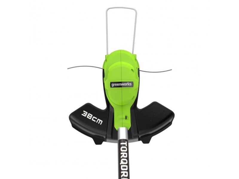 Greenworks GD40LT режущая головка ширина захвата 38 см