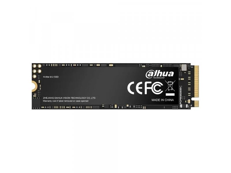Dahua DHI-SSD-C910N2TB &mdash; плата M.2 2280 с золотыми контактами PCIe x4 и логотипом Dahua