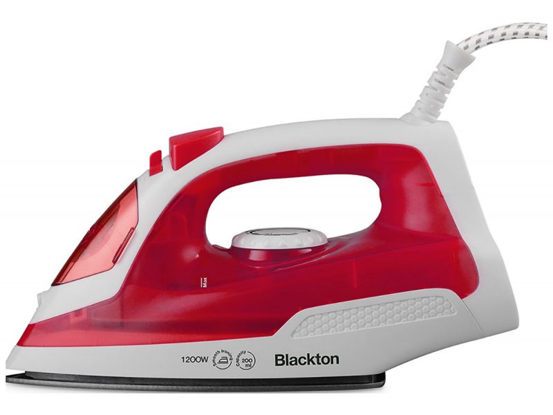 Blackton BT SI1110 паровой утюг белый красный керамическая подошва