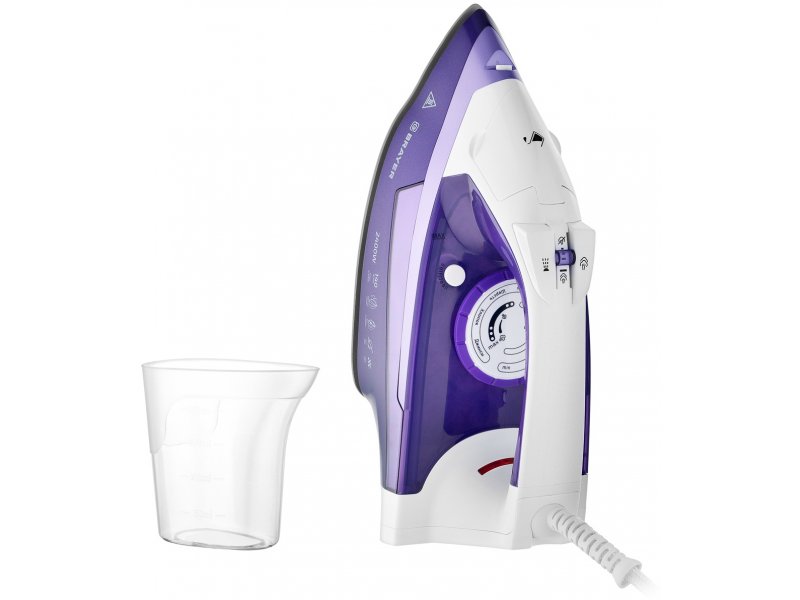 Brayer 4004BR фиолетовый — корпус утюга, вид с другого ракурса