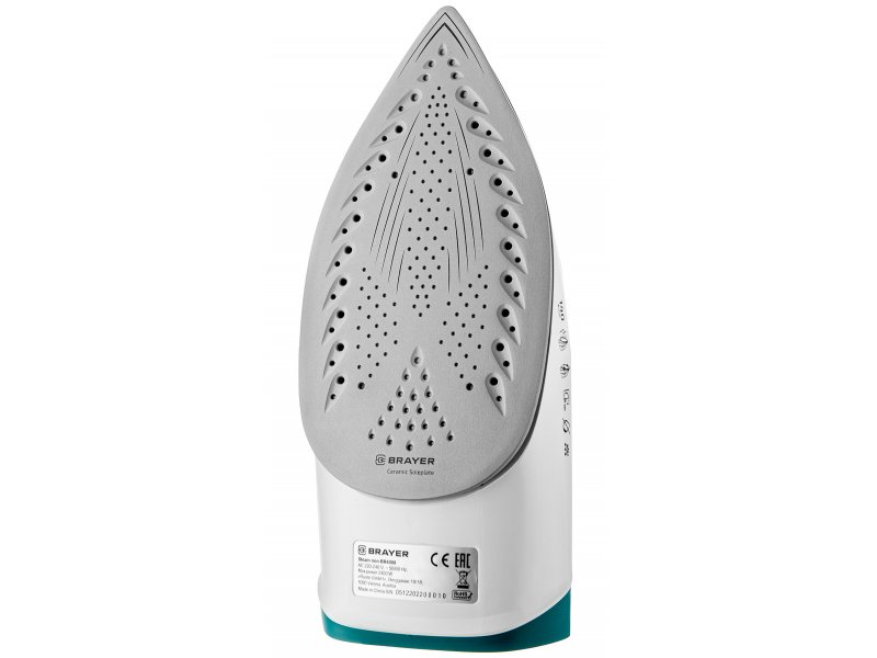 Brayer BR4008 вид сбоку — ручка, регулятор температуры и шнур 1,9 м