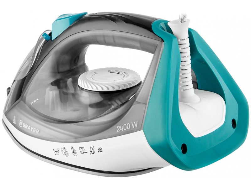 Brayer BR4008 общий вид — регулятор температуры и кнопки управления
