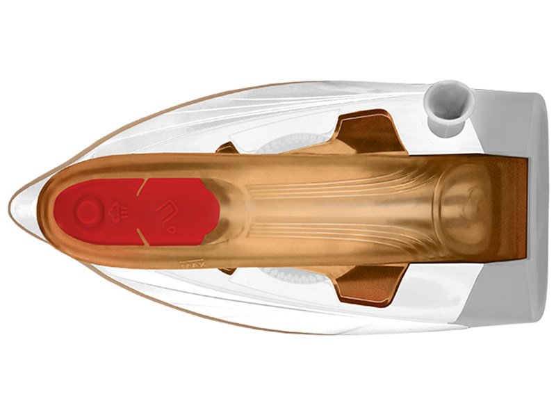 Centek CT-2369 белый вид сбоку &mdash; форма корпуса и рукоятка