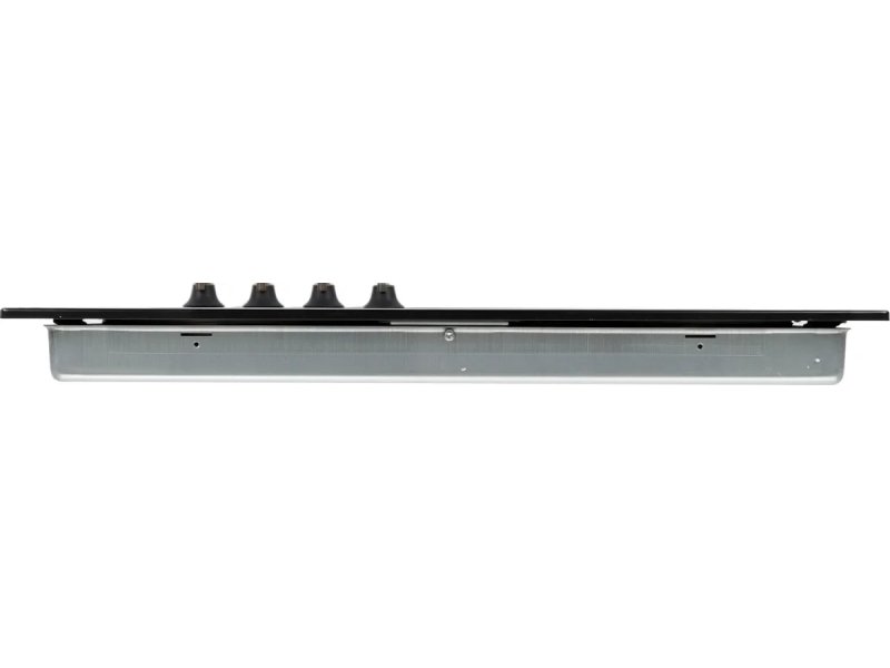 Gorenje EC642CLB боковой профиль — тонкий корпус, крепёжные элементы, чёрная рамка и стальной поддон