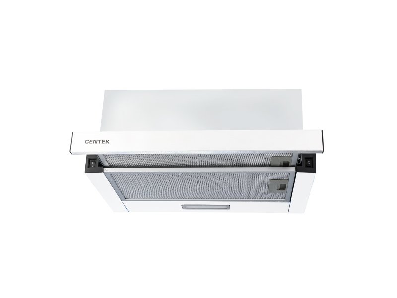 Centek CT-1840-50 вид сверху открытая выдвижная панель механизм трансформации внутреннее устройство