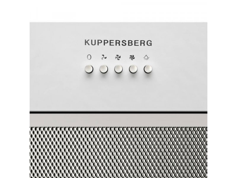 Kuppersberg High-Tech Inpush 60 W панель управления пять кнопок режимы скорости и свет