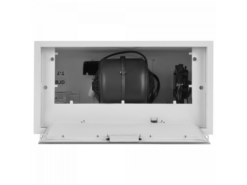 Maunfeld MZR 60 Lux внутренняя конструкция одномоторная схема вентилятор электрические компоненты