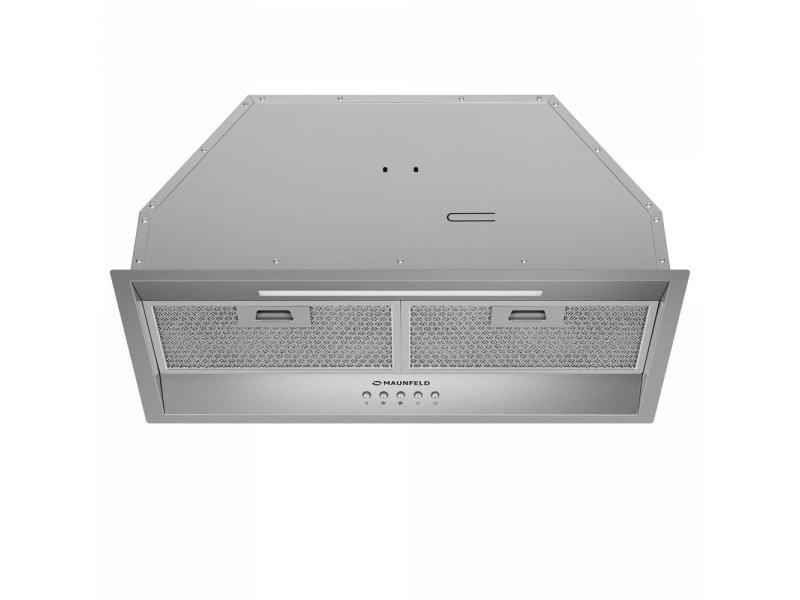 Maunfeld Vivid 603EM вид сверху полностью выдвинутая съёмные панели с фильтрами LED-подсветка