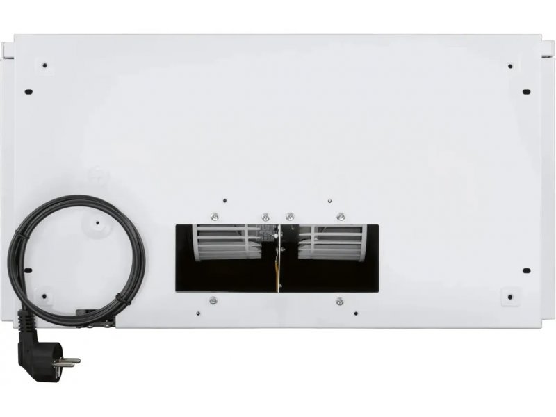 Meferi Glass Ultra SlideBox60WH &mdash; задняя панель, моторный блок и электрические компоненты вытяжки