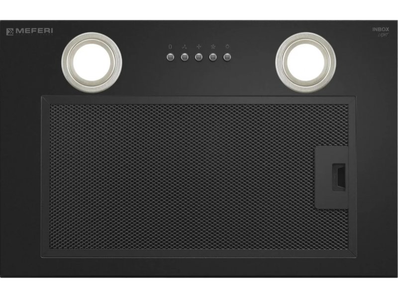 Meferi Light InBox45BK включённая подсветка &mdash; два светодиодных светильника 2 Вт и панель с пятью кнопками управления