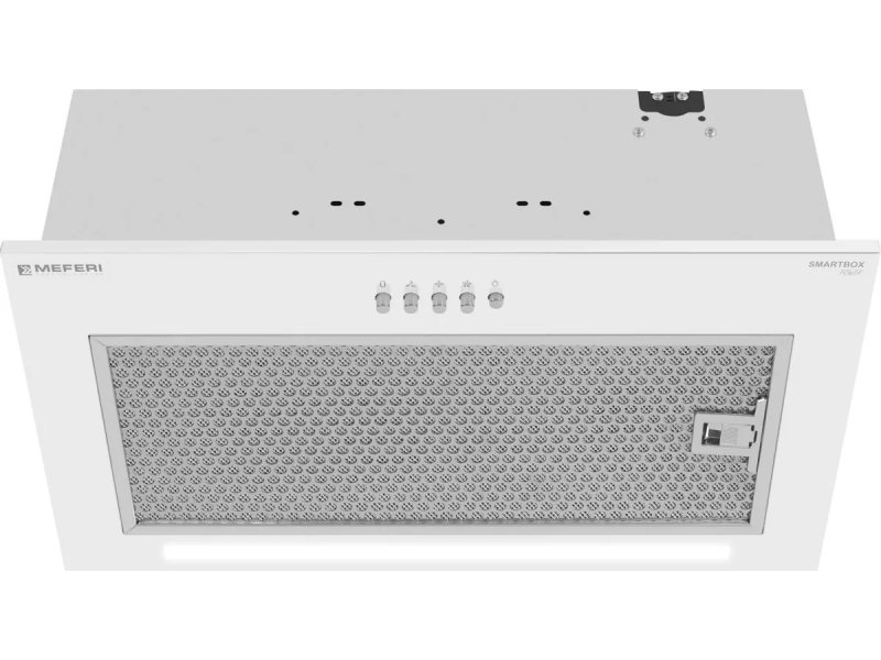 Meferi Power SmartBox52WH фронтальная панель кнопочное управление металлический жировой фильтр