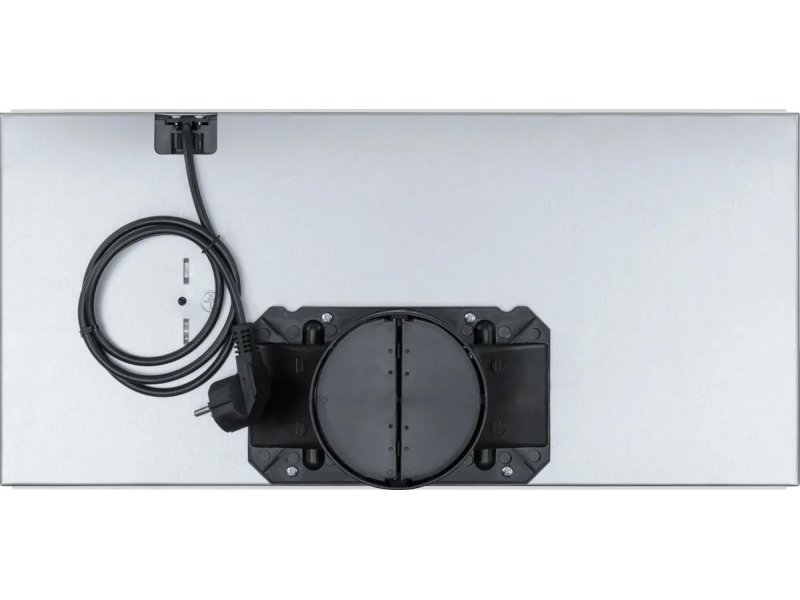 Meferi Ultra Inbox52WH Glass система воздуховодов &mdash; круглый штуцер 120 мм и монтажная пластина