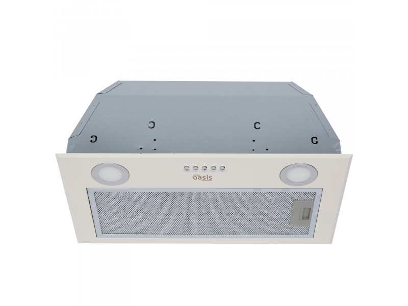 Oasis UM-52I бежевый боковой профиль — толщина корпуса 29.6 см, монтажные отверстия для встройки в шкаф