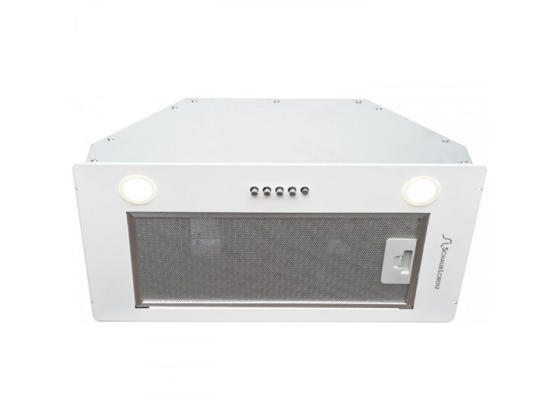 Schaub Lorenz SLD EW5210 с включённой LED-подсветкой &mdash; два встроенных светильника над варочной поверхностью