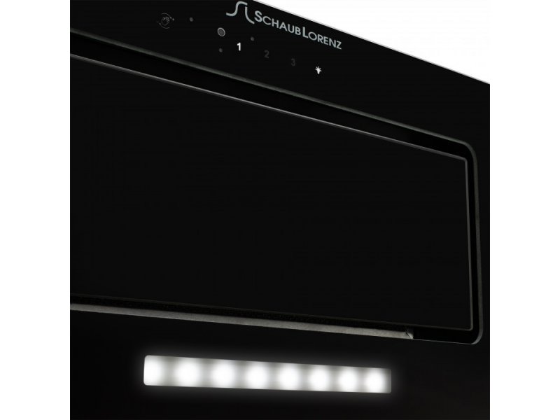 Schaub Lorenz SLD EY5530 крупный план сенсорной панели и светодиодной подсветки