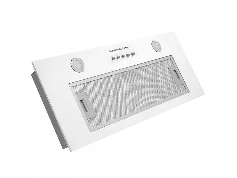 Zigmund Shtain K 016.7 W боковой вид корпус белый толщина устройства металлический сетчатый фильтр