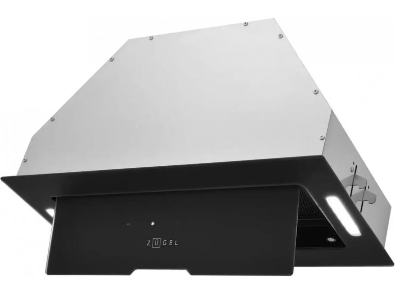 Zugel ZHI524GB телескопическая панель выдвинута &mdash; механизм раздвижения, чёрный фронт