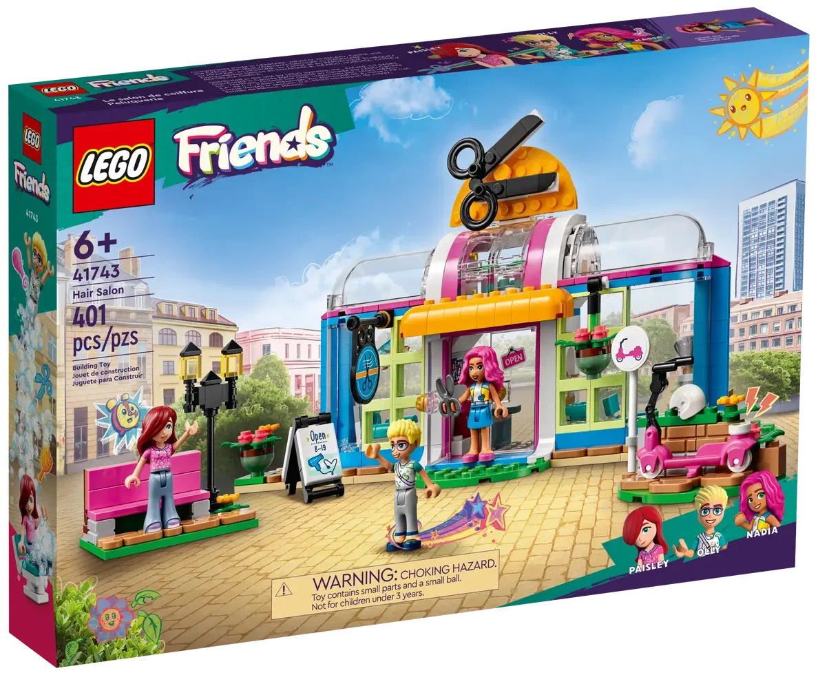 Конструктор LEGO Friends 41743 Парикмахерская, 401 дет.