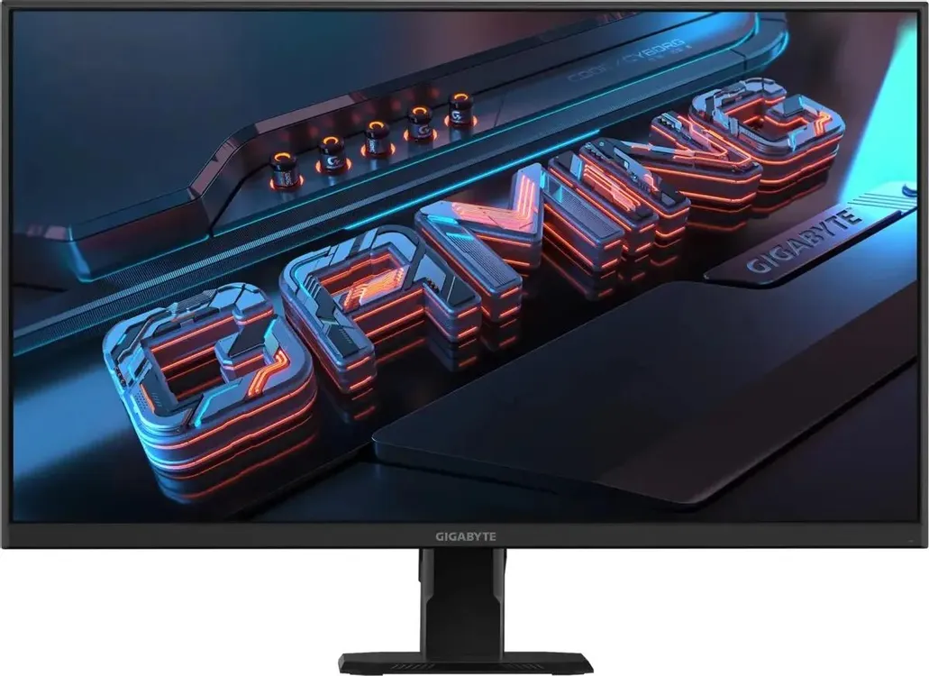 Gigabyte GS27FA EK разъёмы DisplayPort HDMI 2.0 и аудиовыход задняя панель
