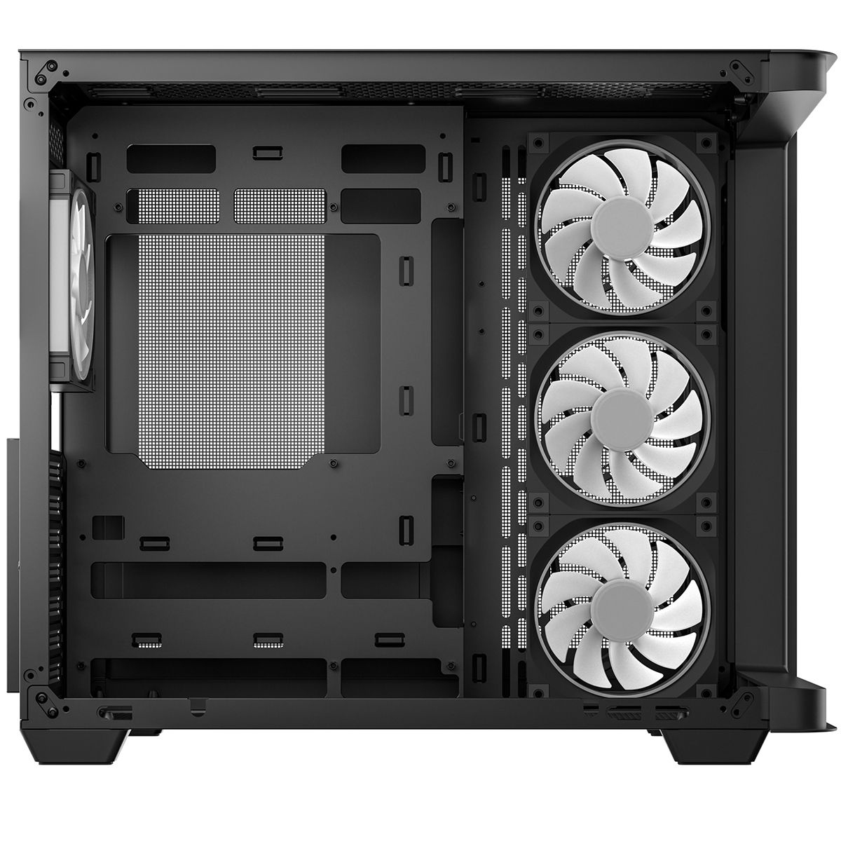 Deepcool CG530U 4F боковая панель три RGB-вентилятора кабельные каналы внутри