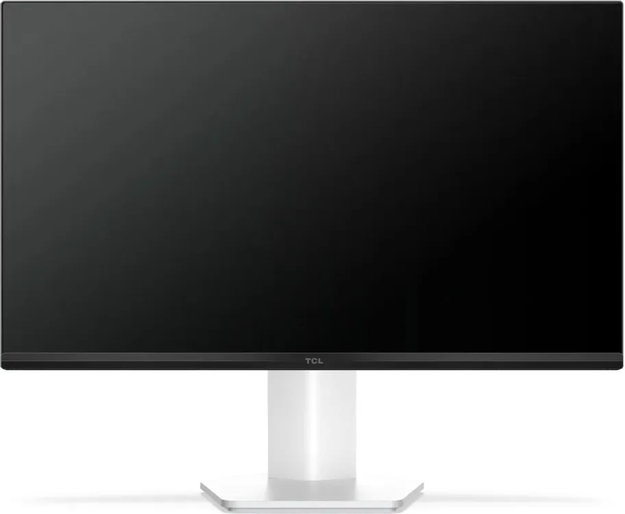 TCL 25P1AD монитор 25 дюймов IPS вид спереди на белой подставке