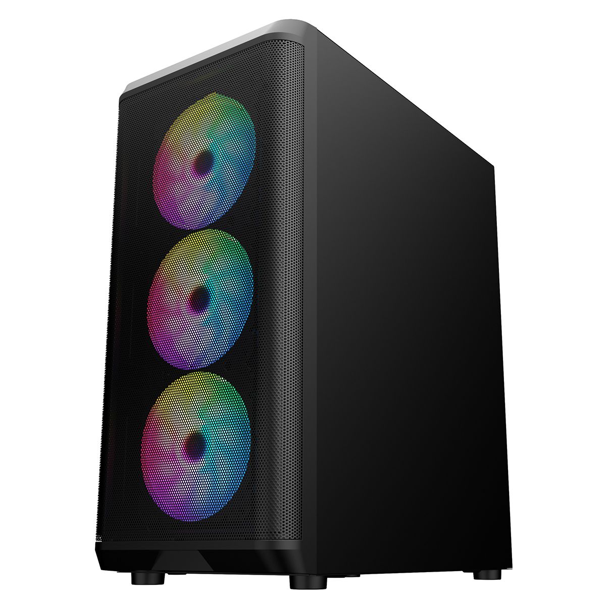 Alseye Audin-BK фронтальная панель с металлической сеткой и тремя RGB-вентиляторами