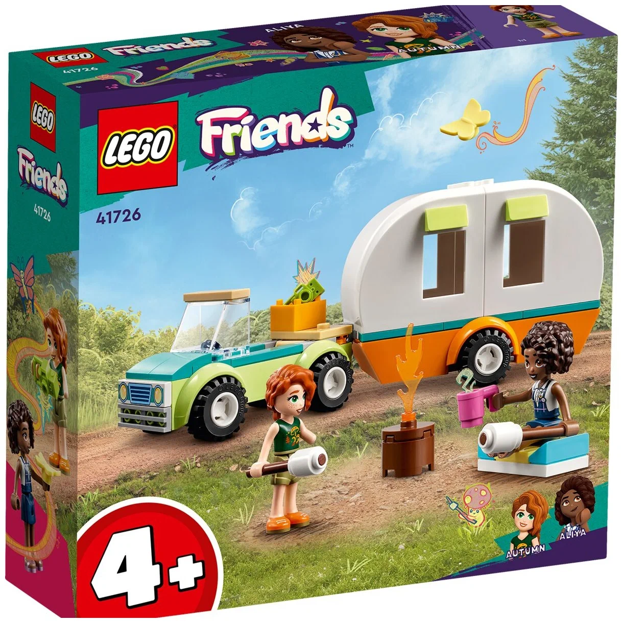 Конструктор LEGO Friends 41726 Holiday Camping Trip, 87 дет.
