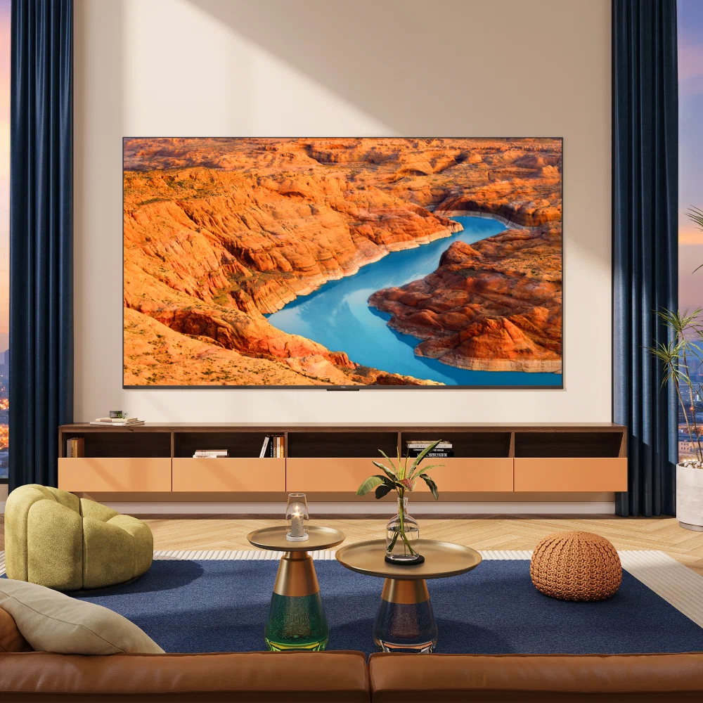 TCL 85C6K — управление через смартфон и пульт ДУ
