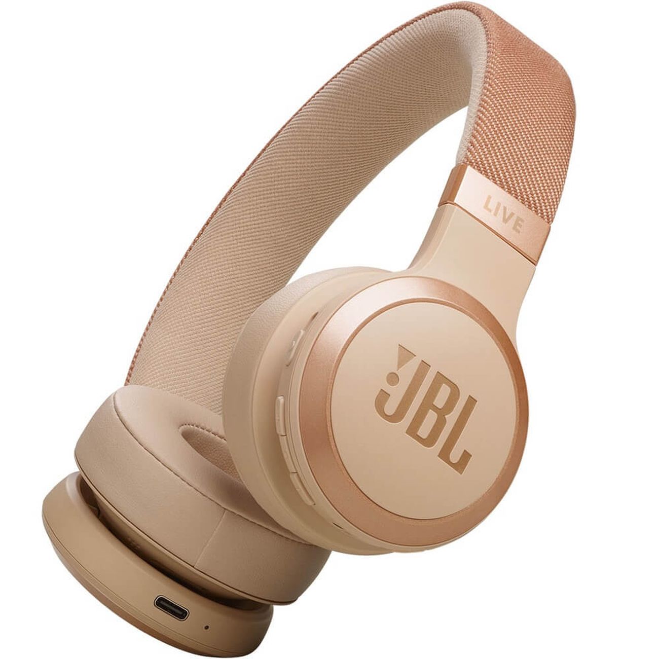 Наушники накладные Bluetooth JBL Live 670NC Beige (JBLLIVE670NCSAT) фото