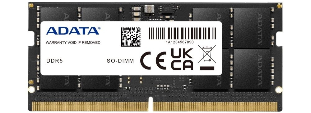 ADATA AD5S480032G-S DDR5 32 ГБ SODIMM &mdash; общий вид модуля