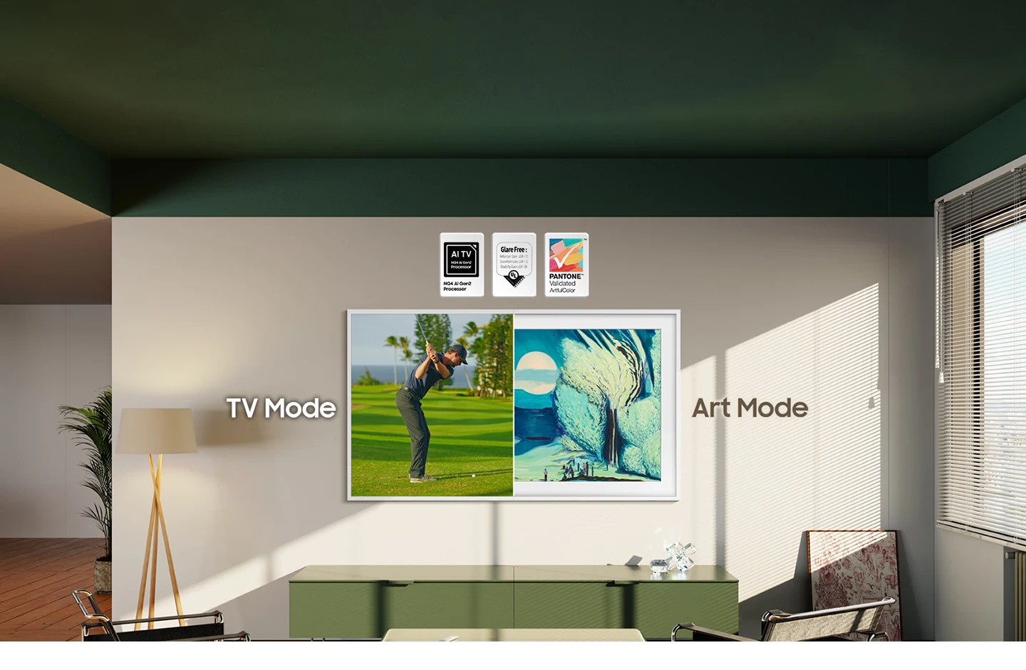 Samsung QE65LS03F — качество изображения QLED