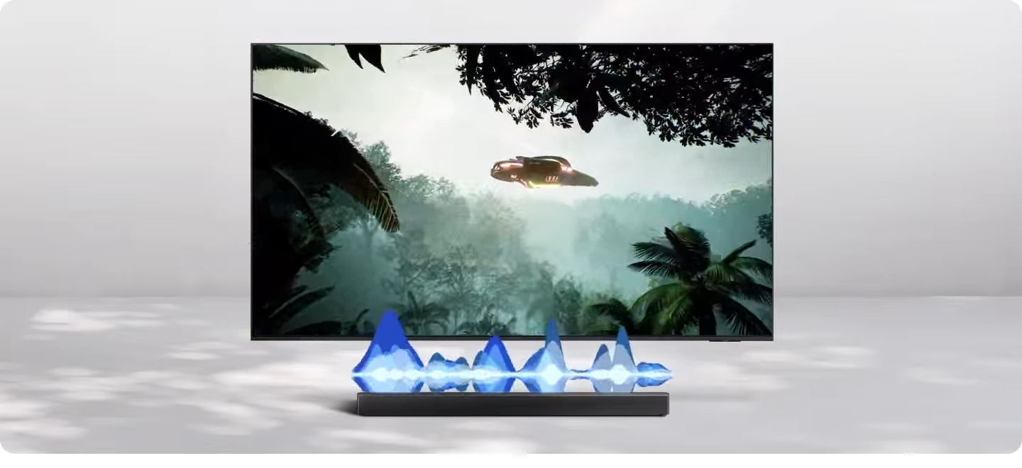 Samsung HW-B650F Adaptive Sound — автоматическая оптимизация звука под каждую сцену