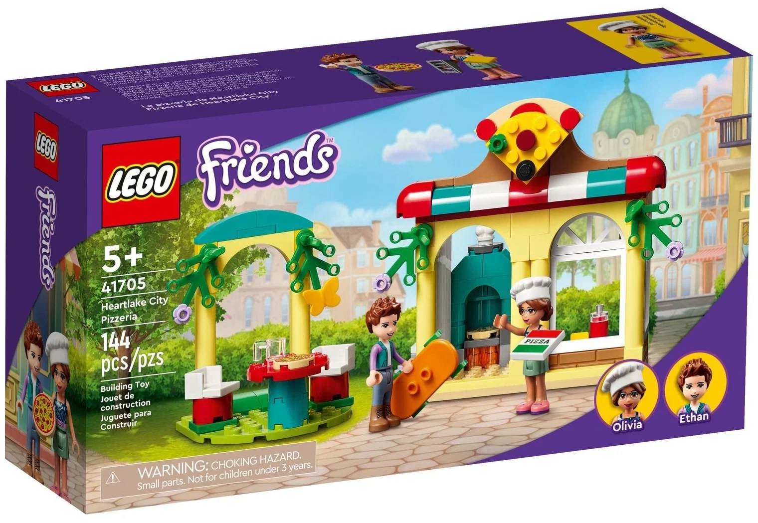 Конструктор LEGO Friends 41705 Пиццерия Хартлейк Сити, 144 дет.