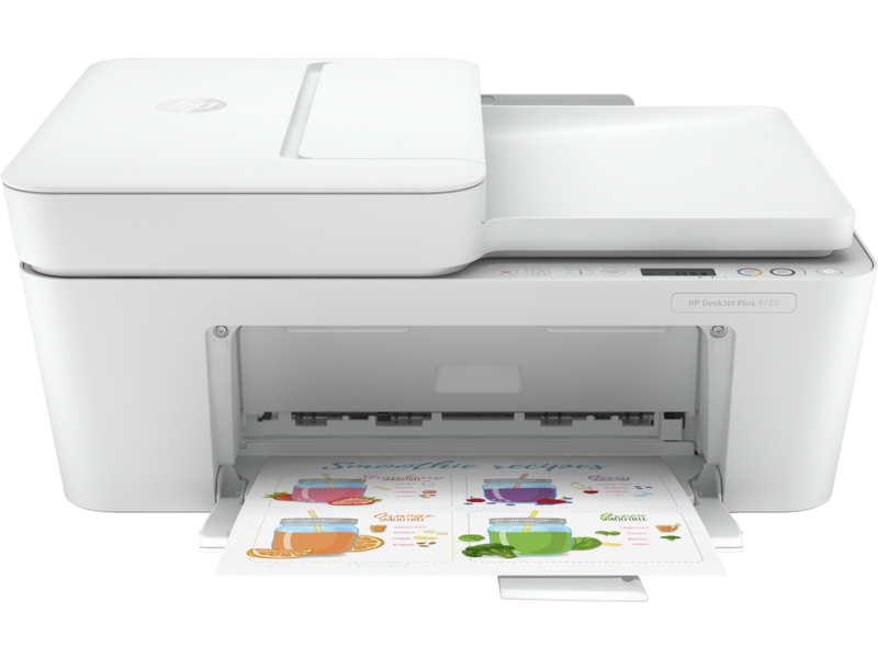 HP DeskJet Plus 4120 (OOV White) Catalog, Front facing