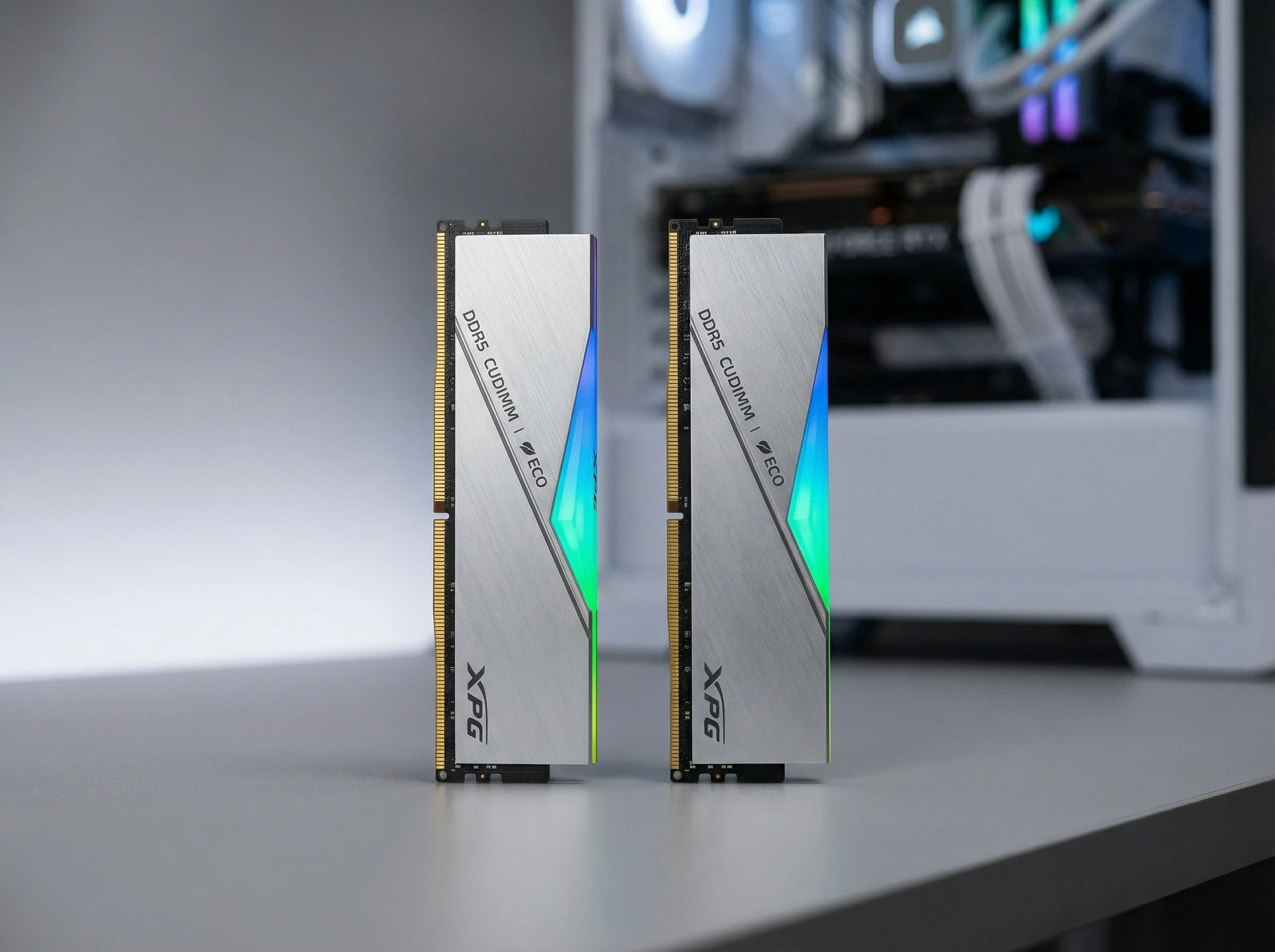 Оперативная память ADATA XPG Lancer RGB AX5CU8800C4224G-DCLACRSG, DDR5 2х 48ГБ 8800 МГц, DIMM, RTL - фото в интерьере