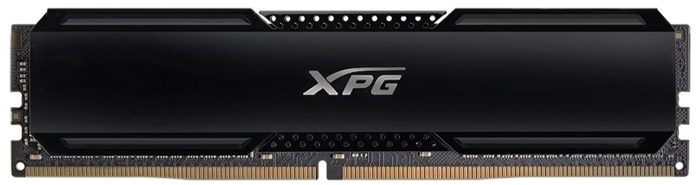 ADATA Gammix AX4U320032G16A-CBK20 DDR4 32 ГБ — вид радиатора и маркировки модуля