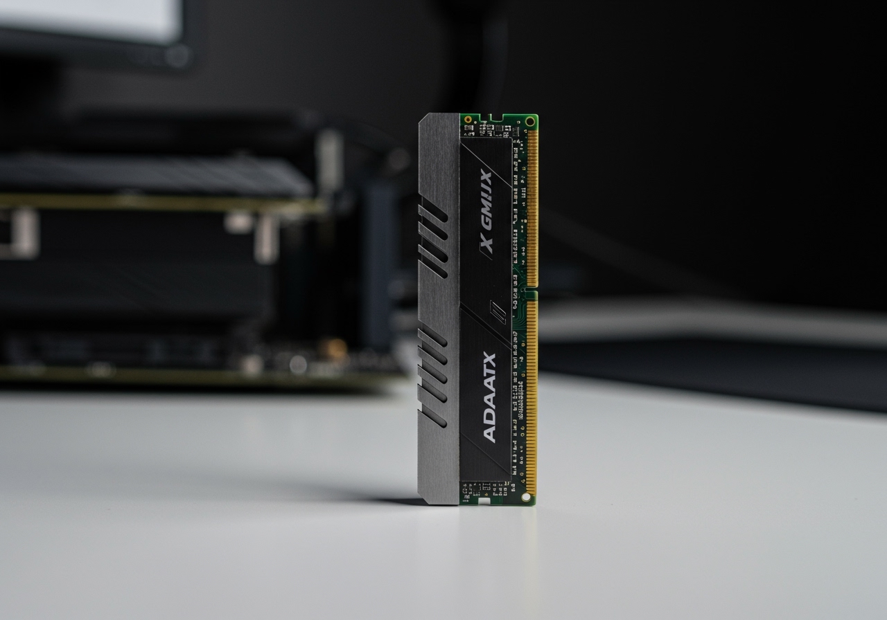 Оперативная память ADATA Gammix AX4U320032G16A-CBK20, DDR4 1х 32ГБ 3200 МГц, DIMM, RTL - общий вид