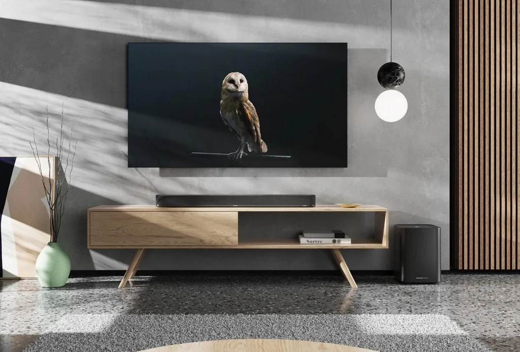 Sennheiser AMBEO Soundbar Plus &mdash; расположение динамиков и акустическая схема