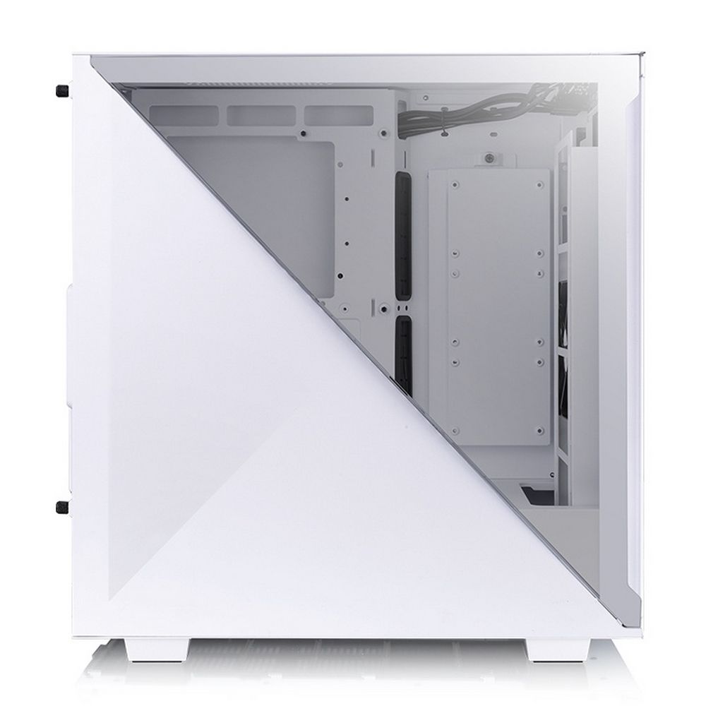 Thermaltake Divider 300 TG Air Snow внутренняя компоновка видеокарта материнская плата прозрачная боковая панель