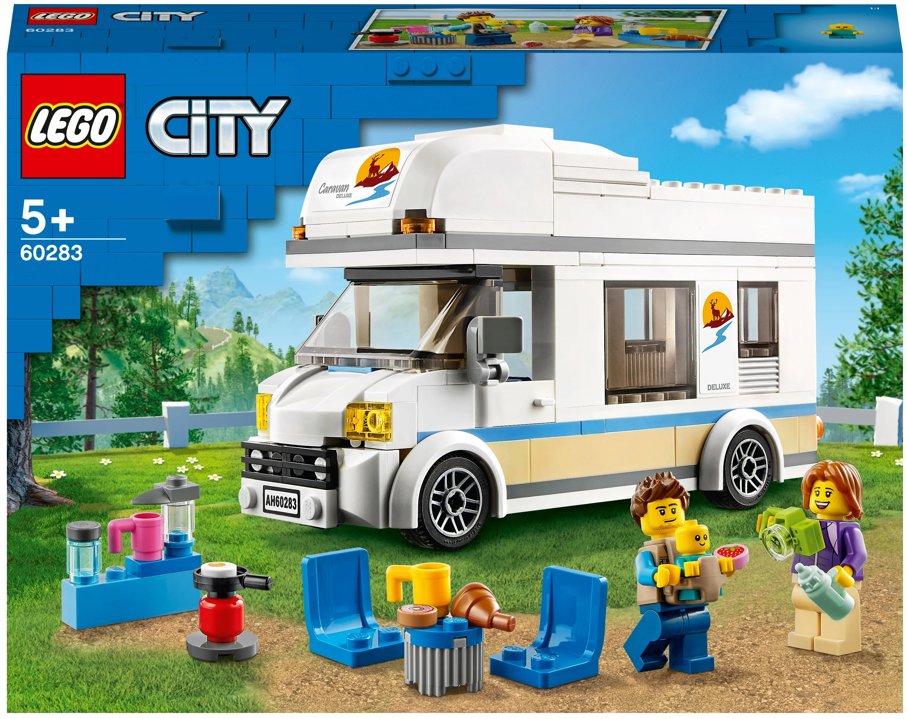 Конструктор Lego City Отпуск в доме на колесах 190 дет. 60283