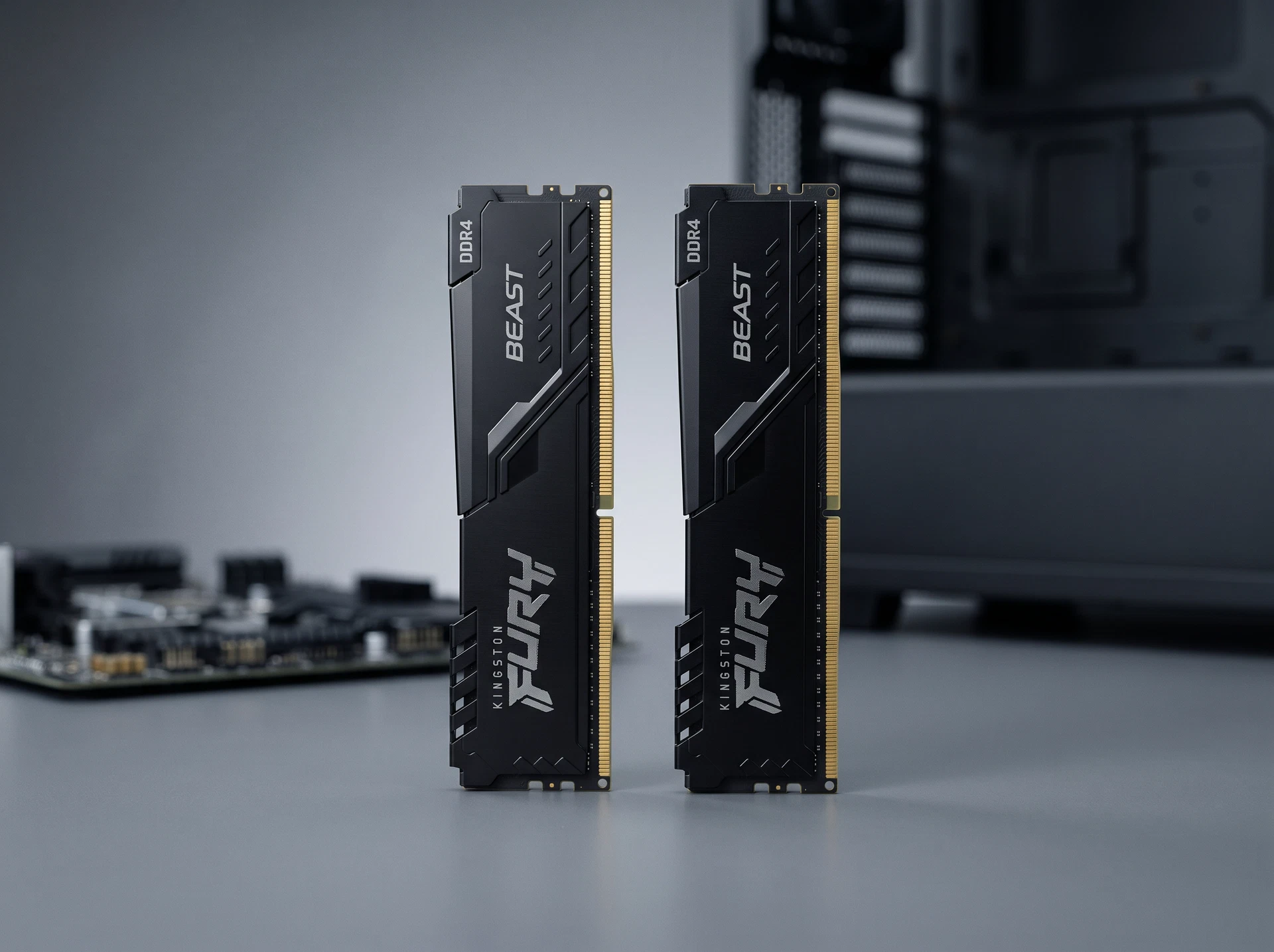 Оперативная память Kingston Fury KF432C16BB1K2/32, DDR4 2х 32ГБ 3200 МГц, DIMM, RTL - фото в интерьере