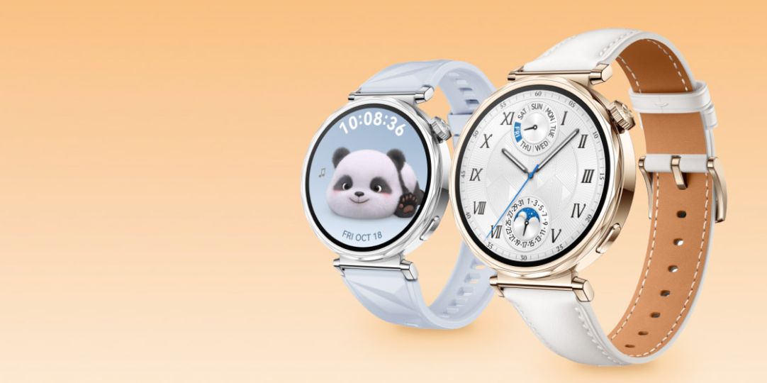 Huawei Watch GT 5 Jana-B19FC 41.3mm голубой &mdash; вид сзади, расположение датчиков