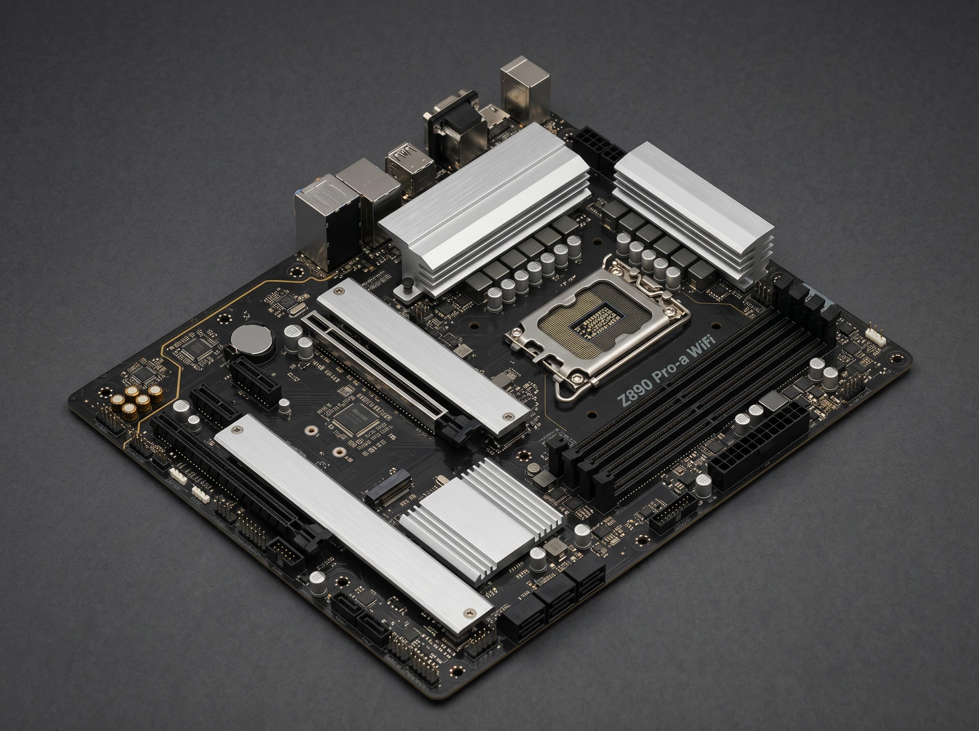 Материнская плата ASRock Z890 Pro-a Wifi, Socket LGA 1851, Intel Z890, ATX, RTL - фото в интерьере
