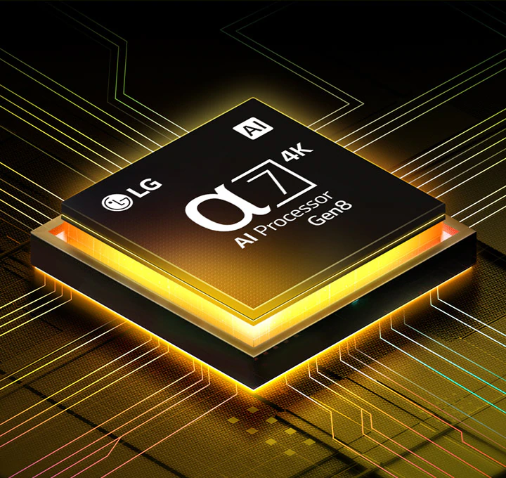 LG &alpha;7 4K AI Processor Gen8 &mdash; процессор изображения для 65NANO90A6B
