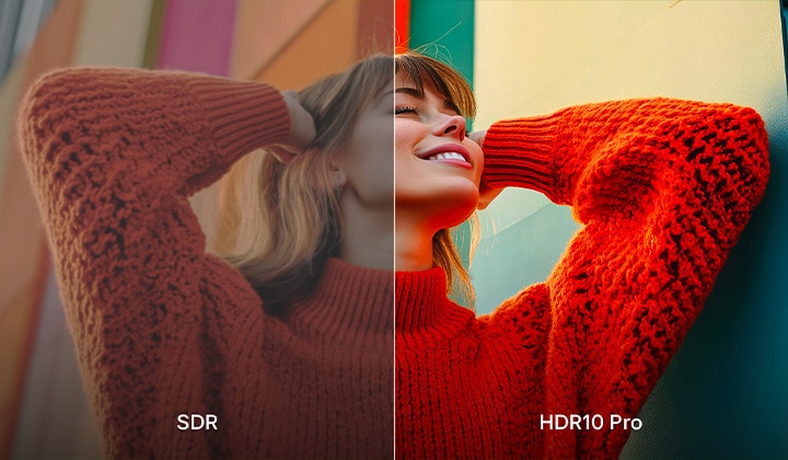 Сравнение SDR vs HDR10 Pro на LG 65NANO90A6B