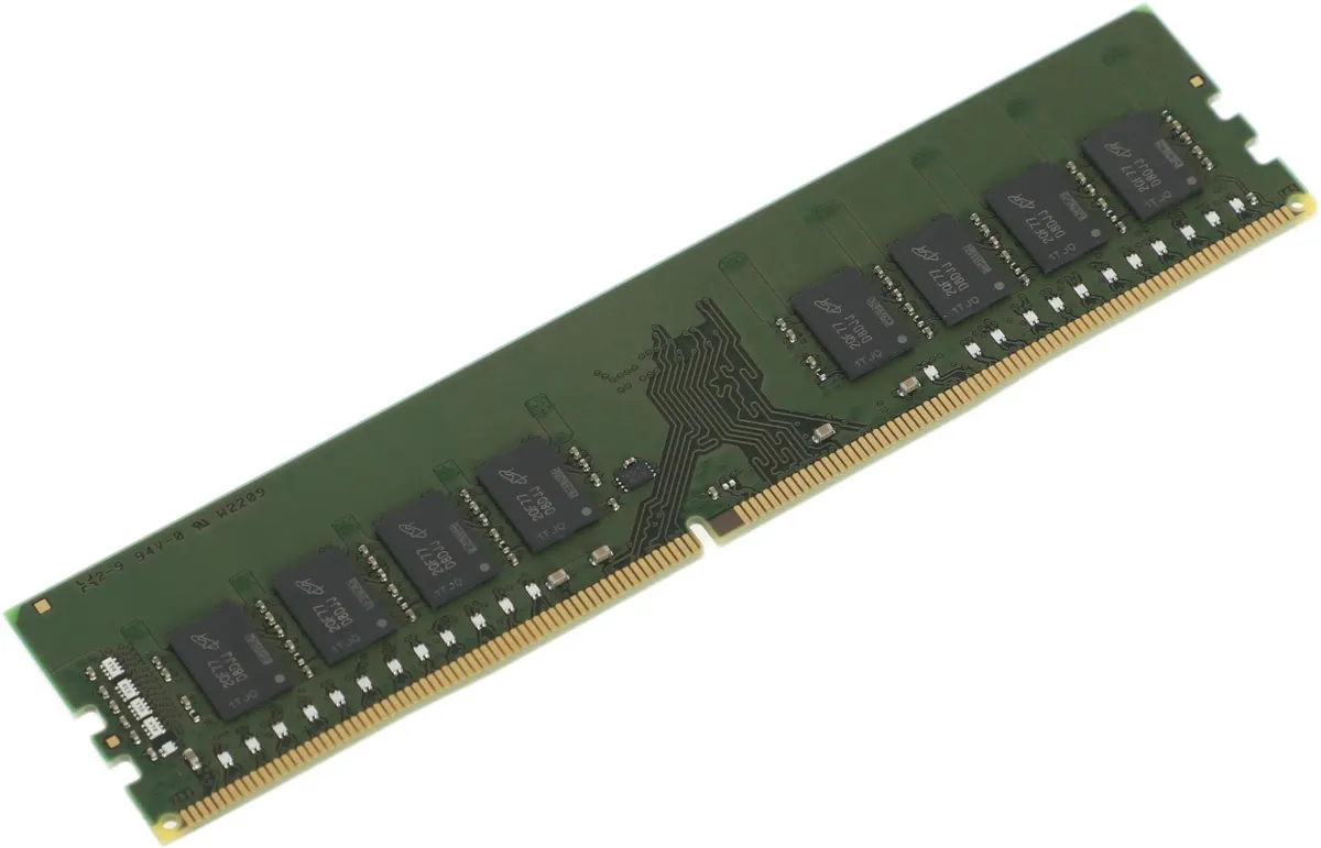 Kingston Value KVR32N22D8/32 DDR4 профиль модуля золотистые контакты 288 pin