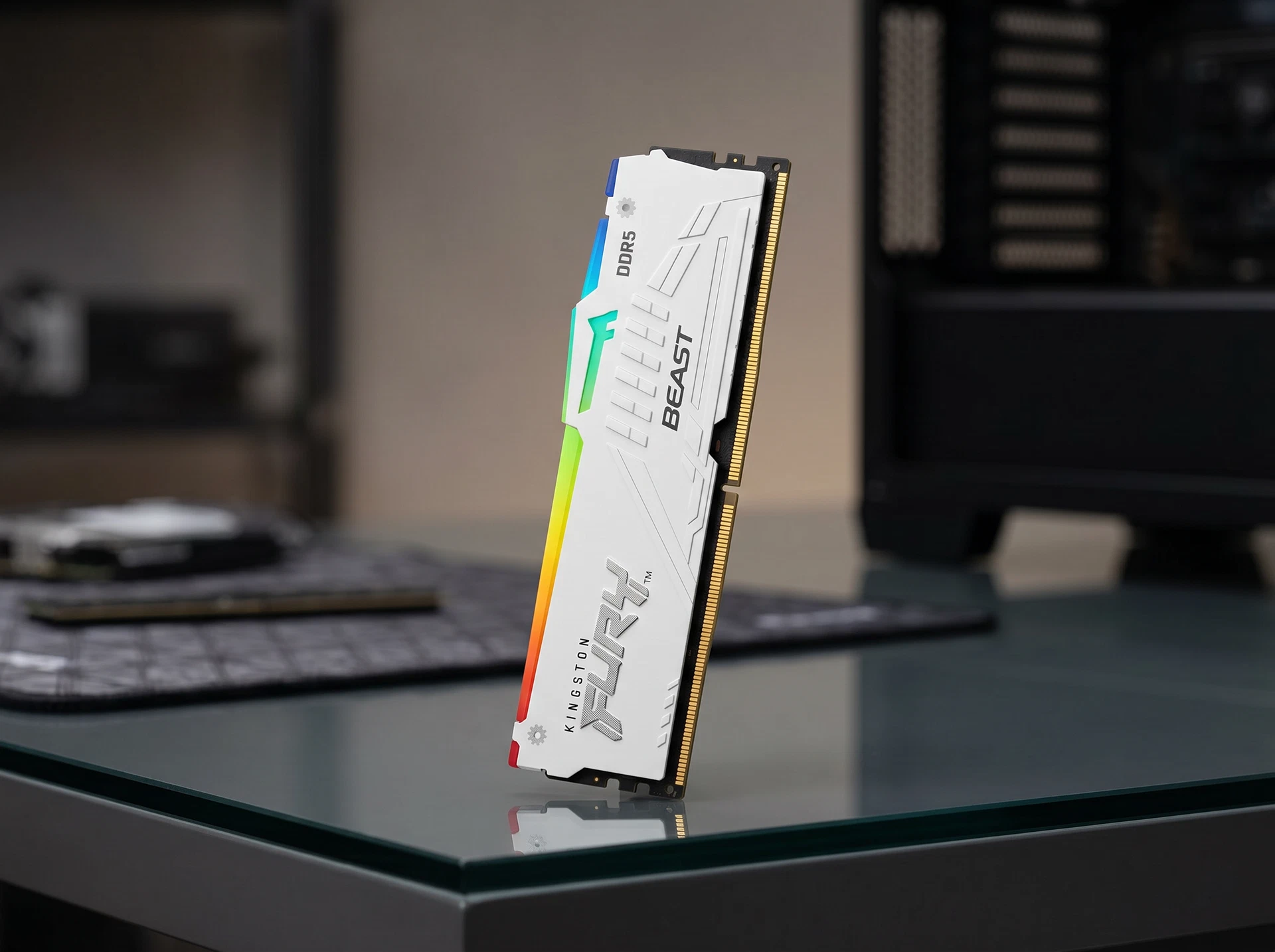 Оперативная память Kingston Fury Beast KF564C32BWEA-16, DDR5 1х 16ГБ 6400 МГц, DIMM, RTL - фото в интерьере