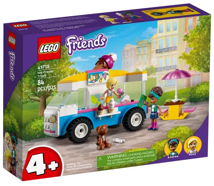 Конструктор LEGO Friends 41715 Ice Cream Truck Фургон с мороженым, 84 дет.