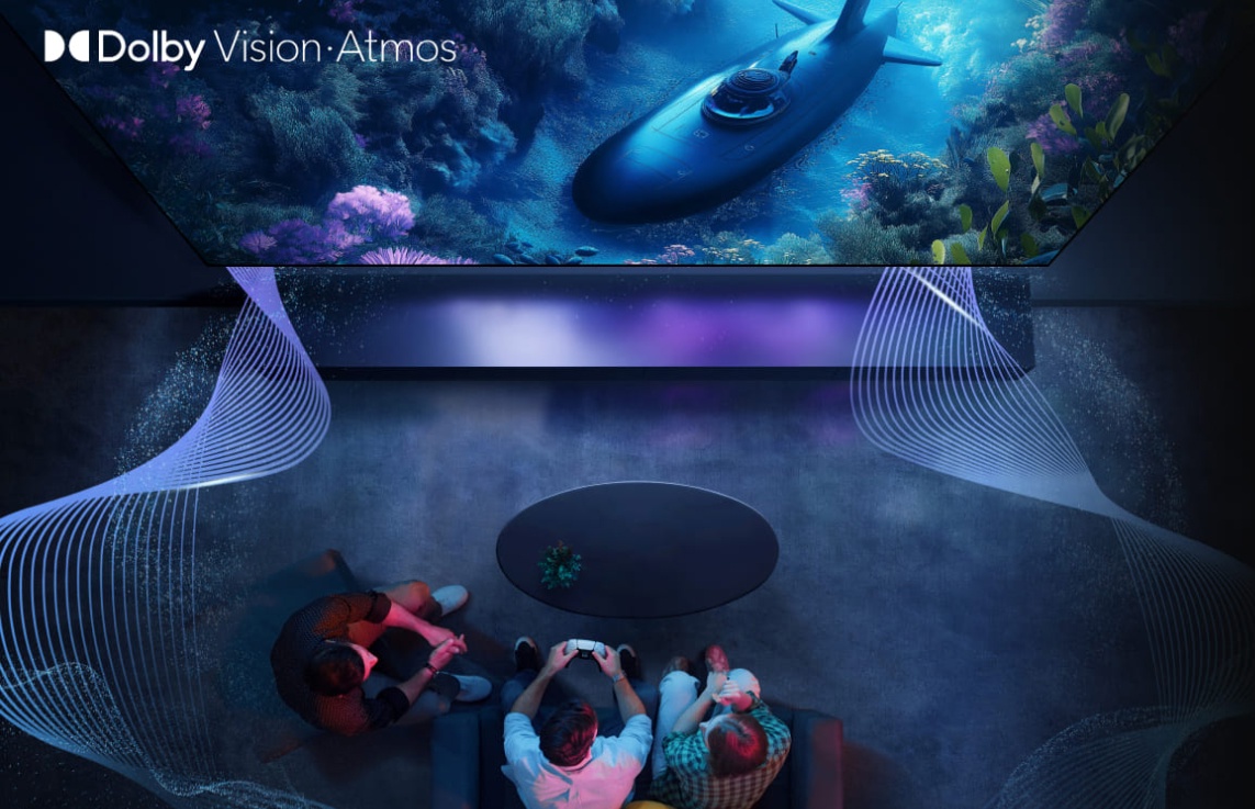 Hisense 55E7Q Pro &mdash; Dolby Vision, игровой контент с объёмным изображением